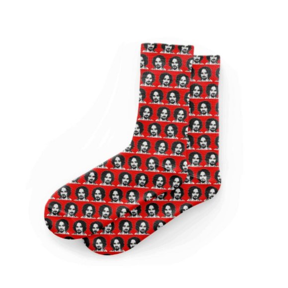Charles Manson Socks - Picture 1 of 1